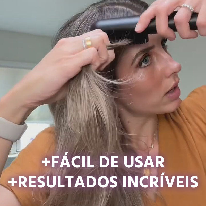 Escova Alisadora de Cabelo 5 em 1 Sem Fio PureGlam